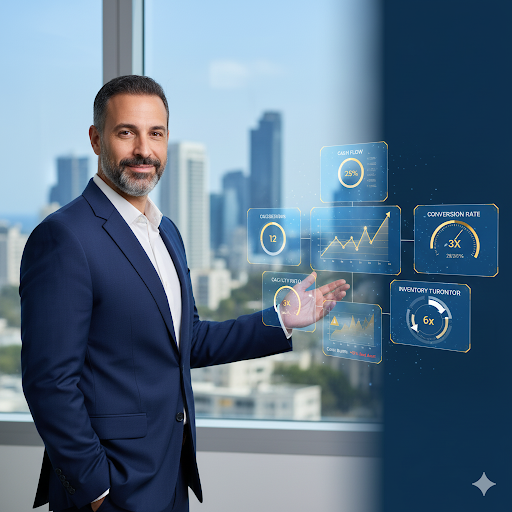 KPI לעסק קטן: מה למדוד כל שבוע כדי לא לשרוף תזרים?