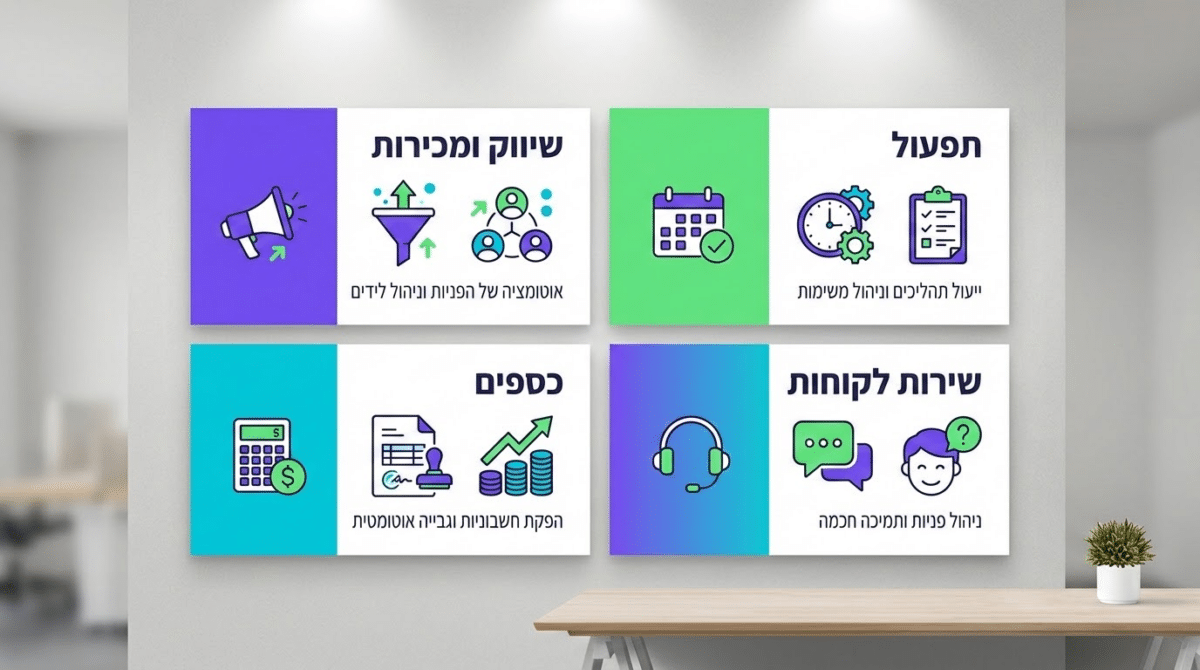 דוגמאות מעשיות לחיסכון זמן באמצעות אוטומציה עסקית בעסק קטן