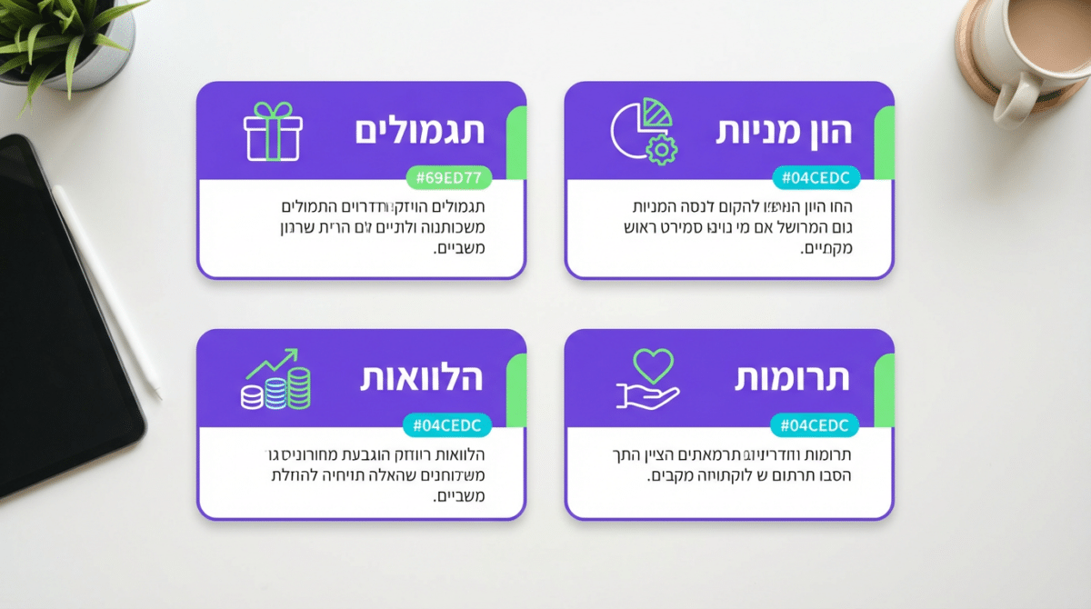ארבעה מודלים של מימון המונים לעסקים בישראל