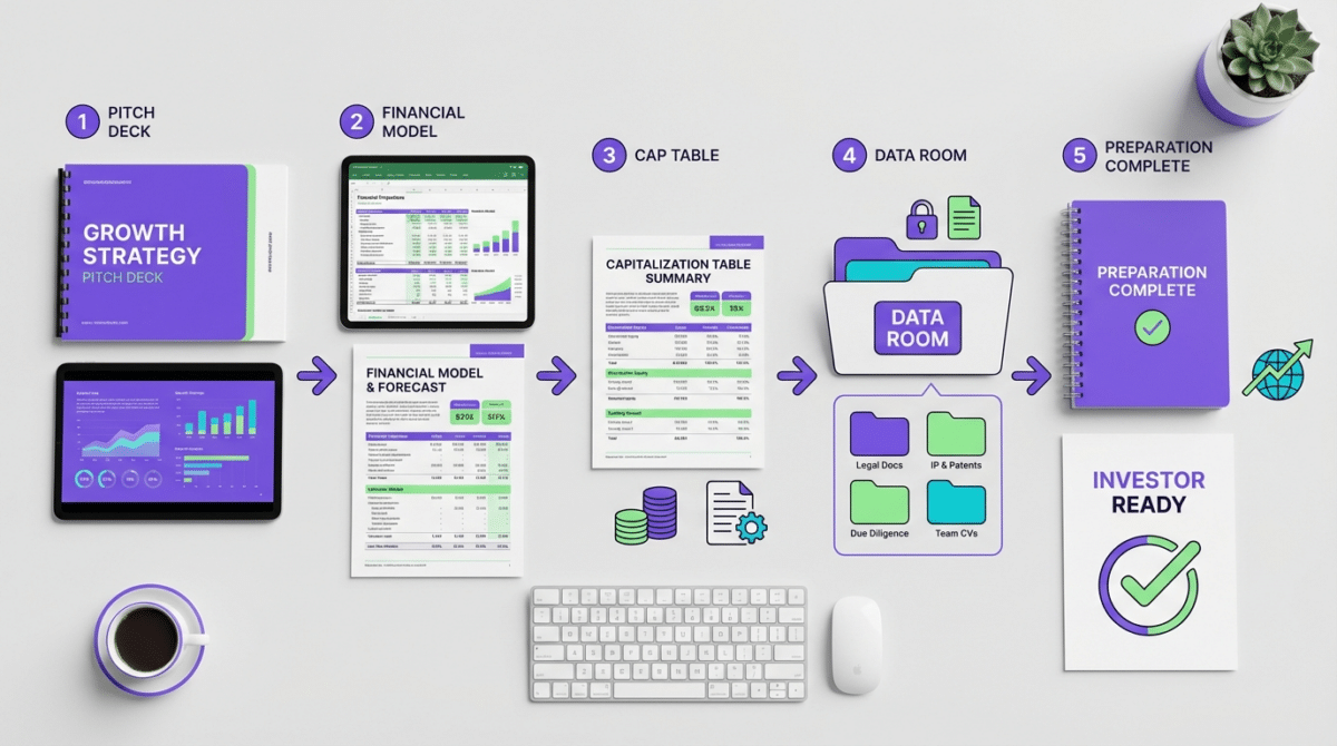 שלבי הכנה מעשיים לפני פנייה לקרנות VC
