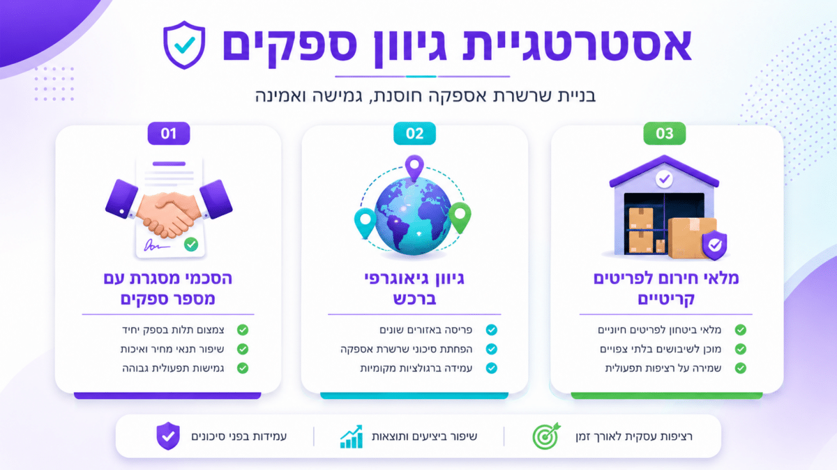 כיצד לזהות ולנהל סיכוני ספקים שרשרת אספקה בעסק שלכם